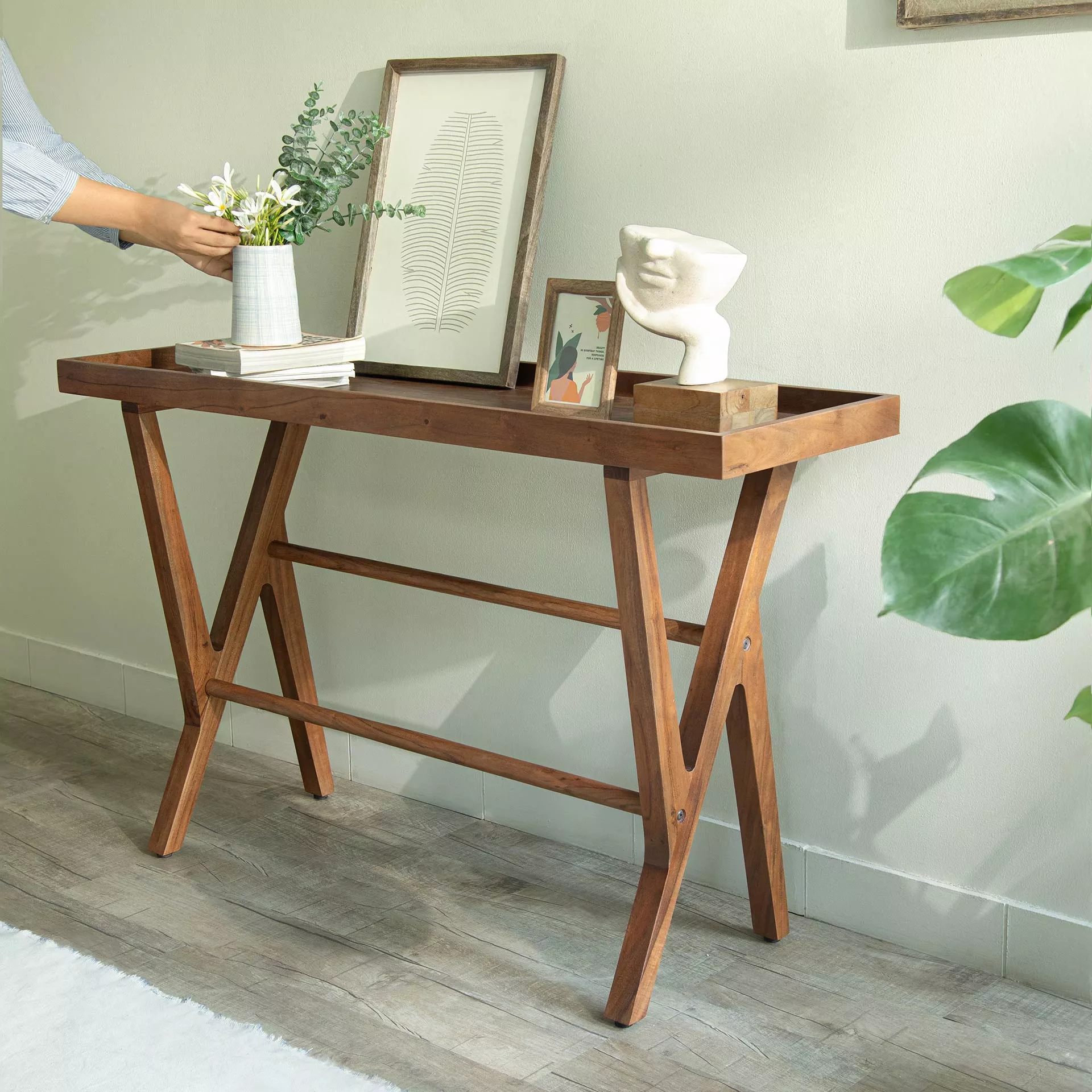 Wooden Console Table3